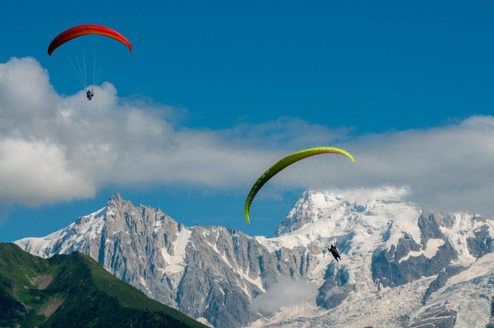 Parapente Mont Blanc