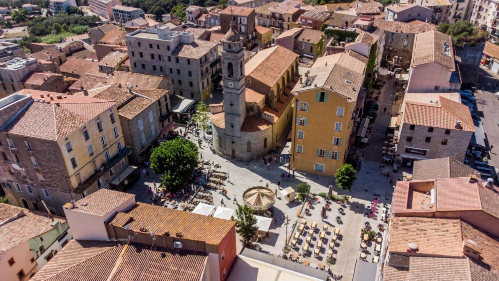 Place de l'Église, Porto-Vecchio