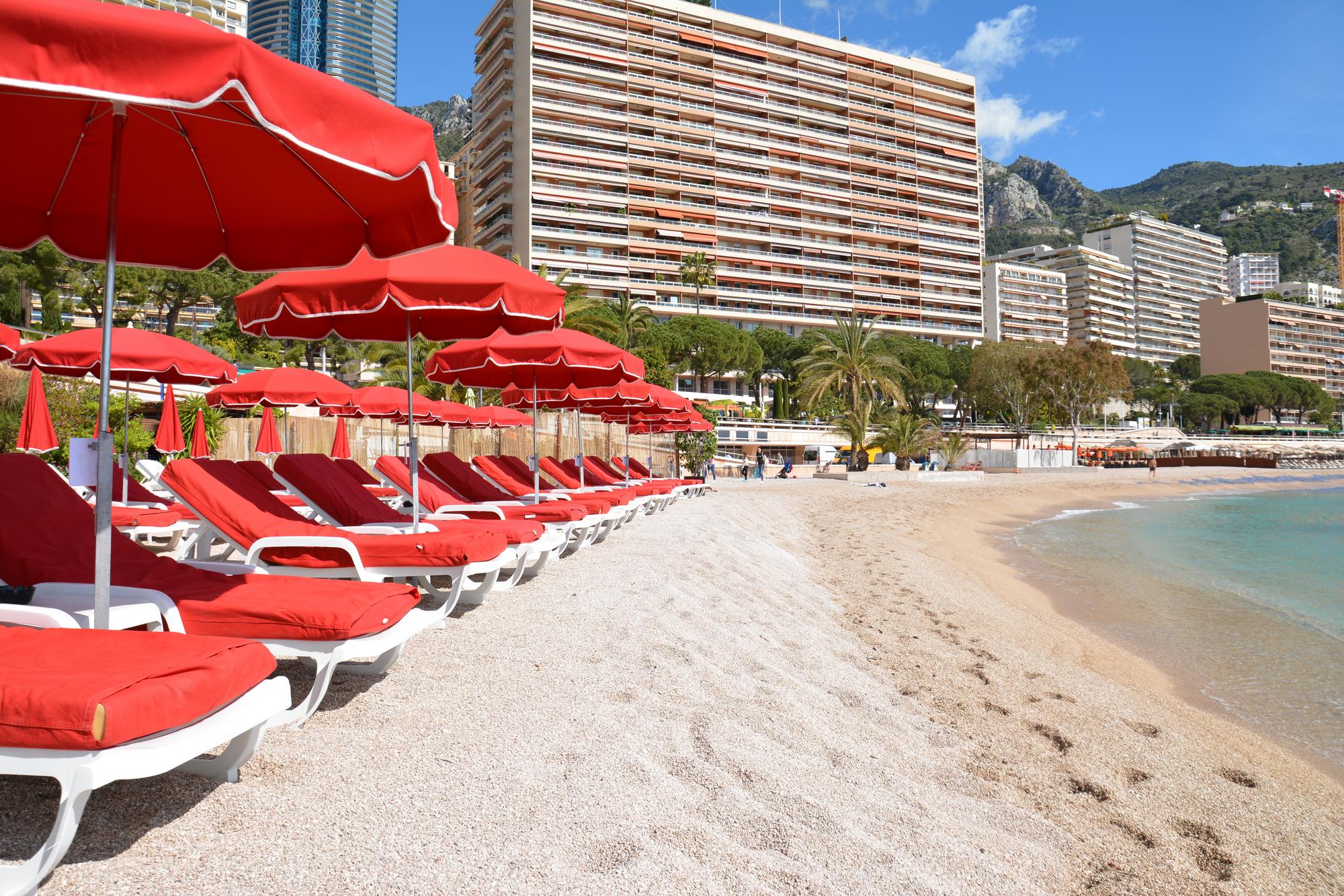 Plage à Monaco