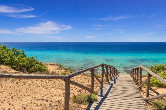Plage dans les Pouilles