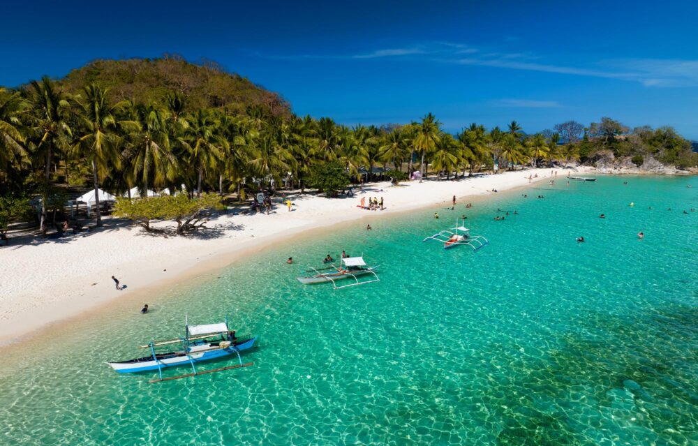 Plage de Malcapuya Island, Coron, Philippines
