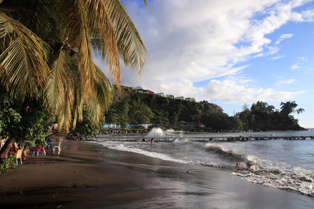 Plage de Malendure, Bouillante