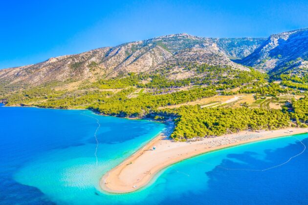 Plage de Zlatni Rat