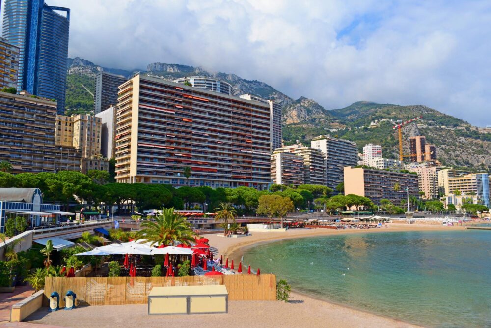 Plage du Larvotto à Monaco