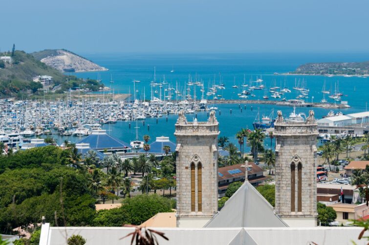 Port de Nouméa en Nouvelle-Calédonie
