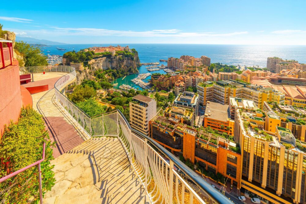 Promenade sur le Rocher de Monaco
