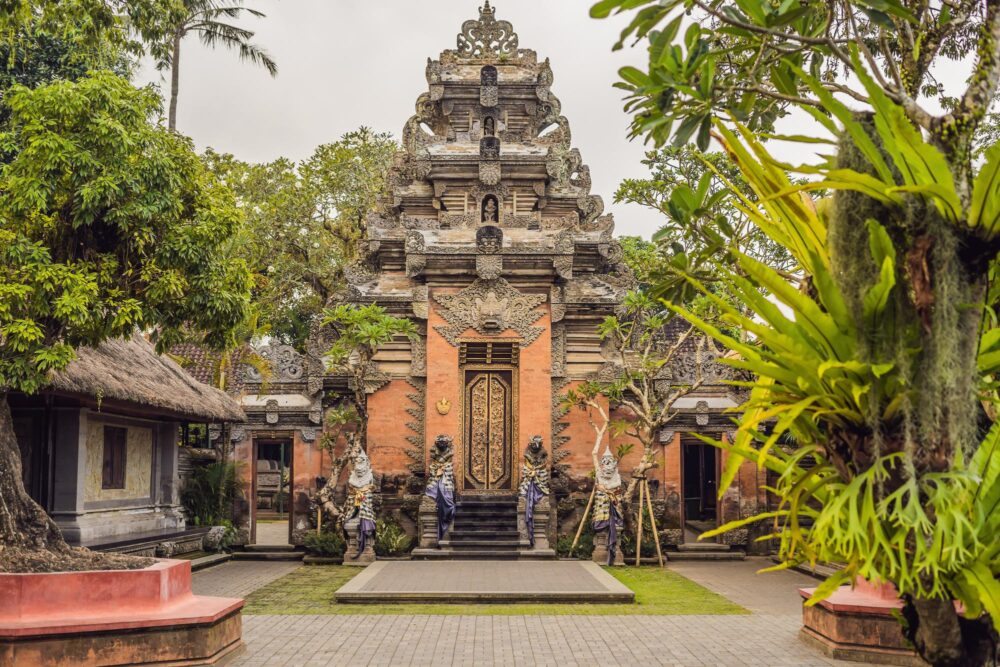 Puri Saren Agung à Ubud, Bali, Indonésie