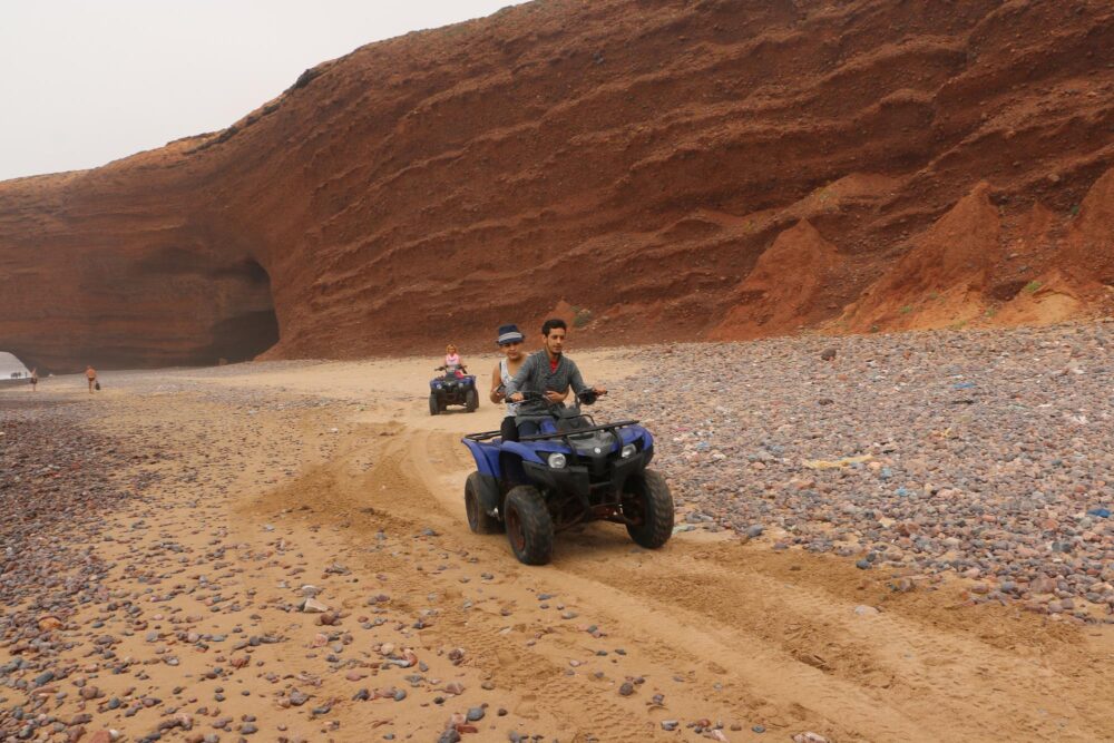 Quad dans le désert, Agadir