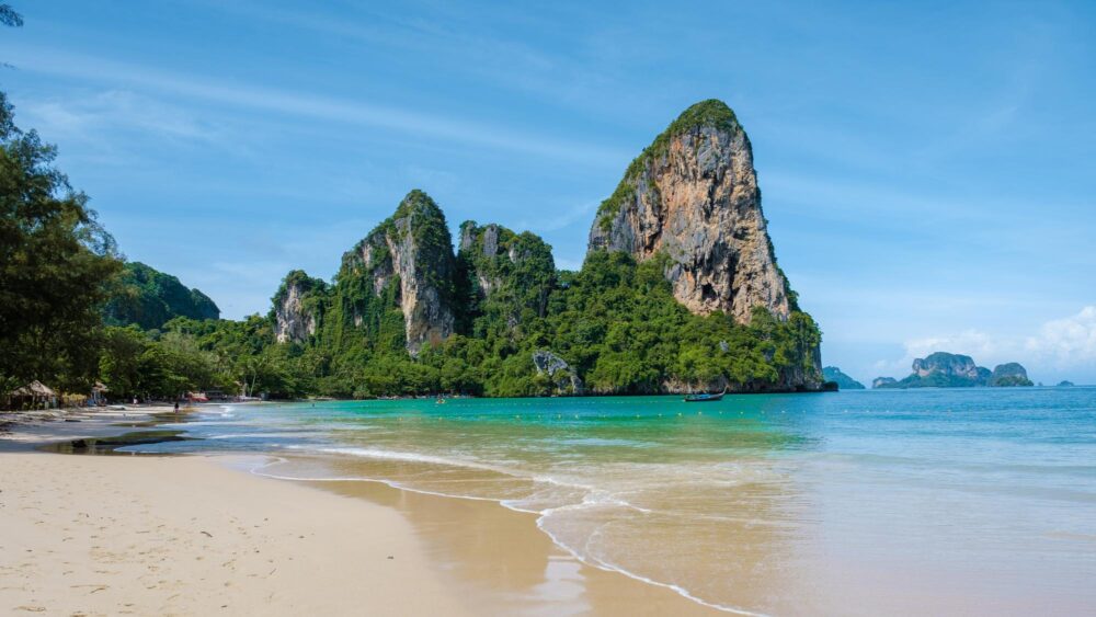Railay Beach à Krabi en Thaïlande