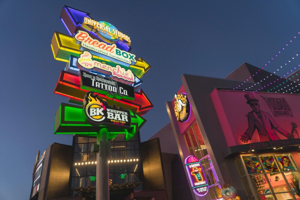 Rendez-vous à Universal CityWalk pour sortir en soirée à Orlando