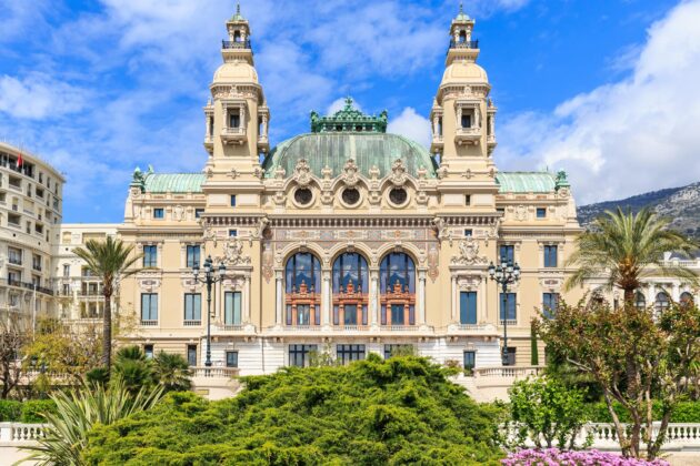 Salle Garnier à l'Opéra de Monte-Carlo