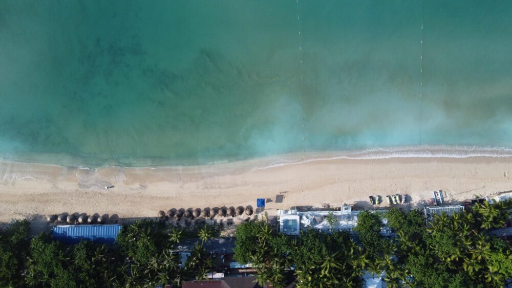 Sanya Beach à Hainan en Chine