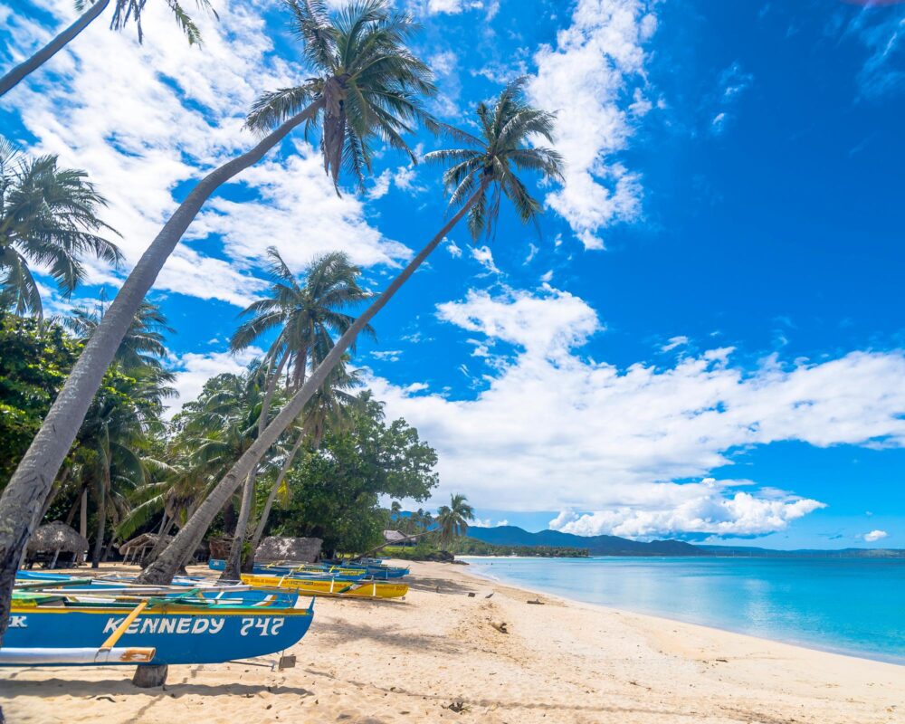 Saud Beach, Pagudpud, Luzon nord, Philippines