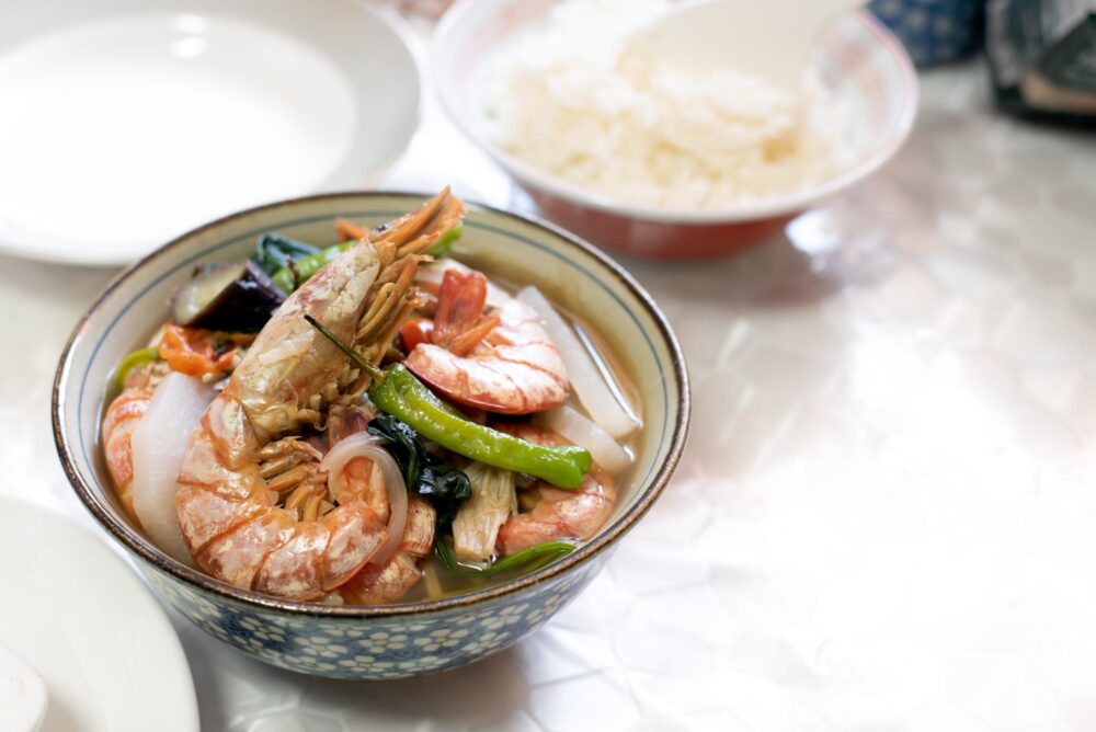 Sinigang aux crevettes