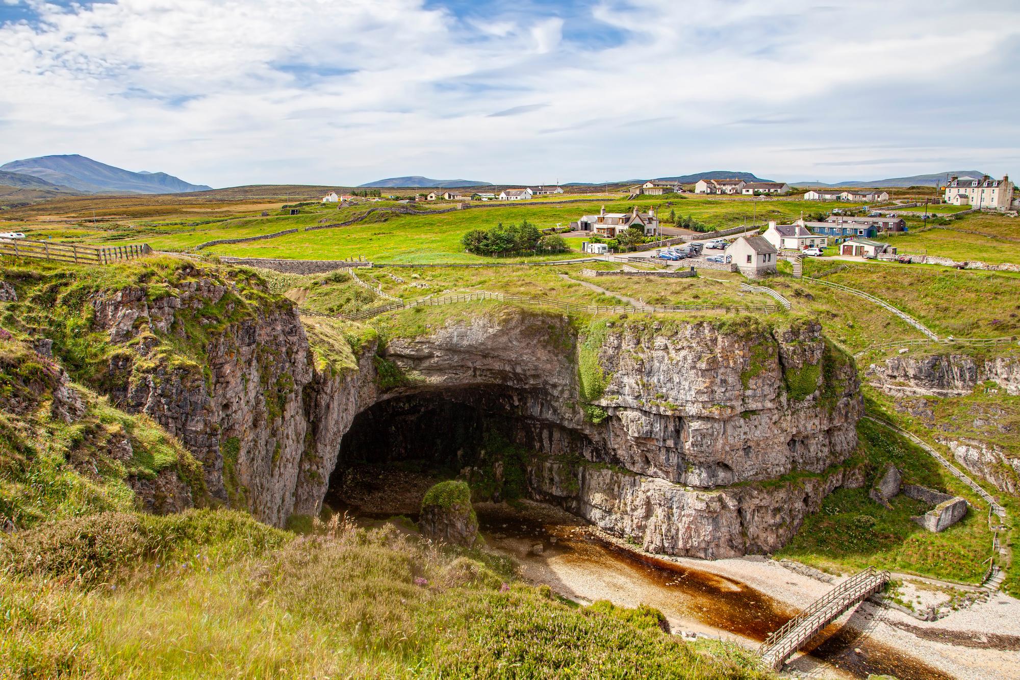 Smoo Cave, Écosse