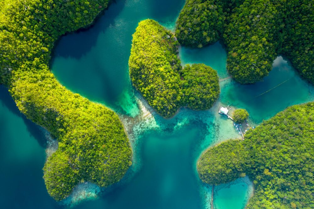 Sugba Lagoon aux Philippines