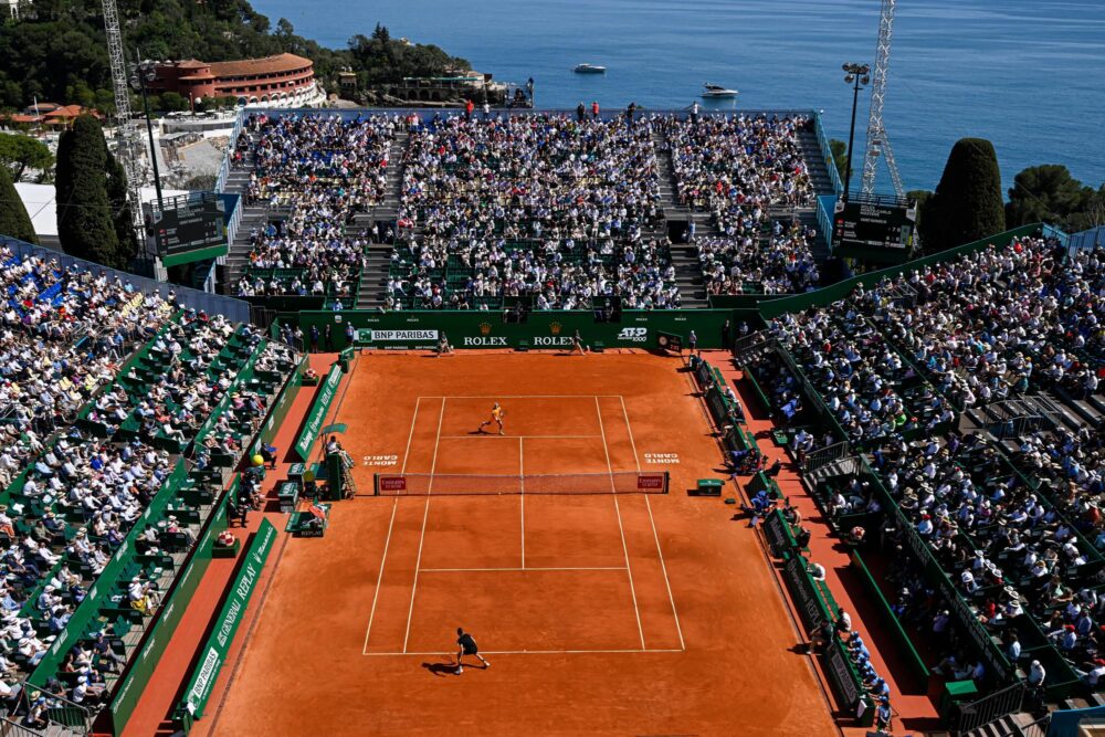Terrain de tennis du Rolex Monte-Carlo Masters