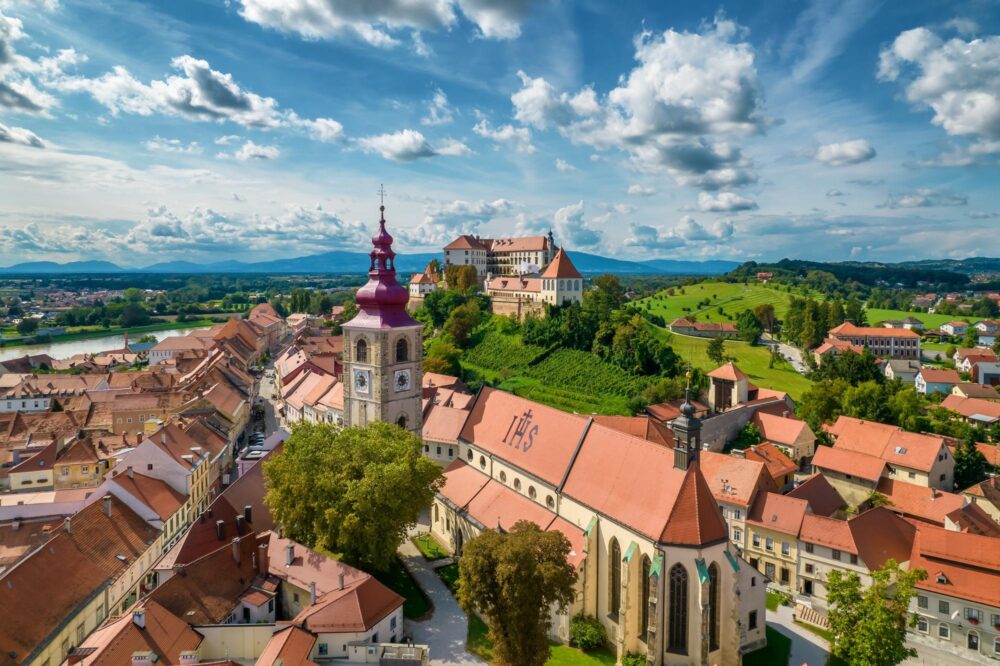 Vieille ville de Ptuj, Slovénie