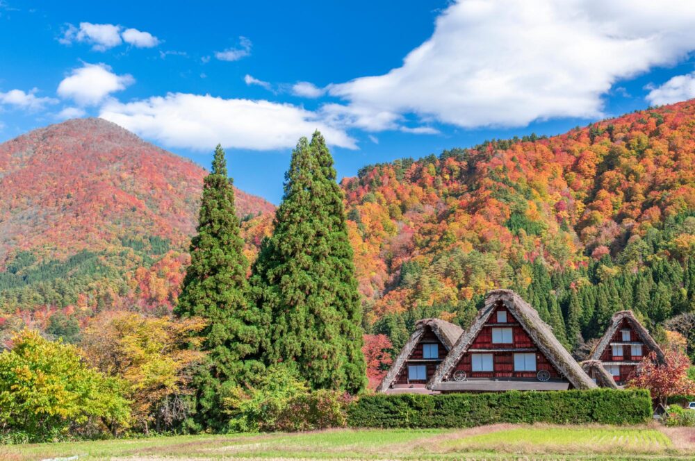 Village de Shirakawa-go au Japon