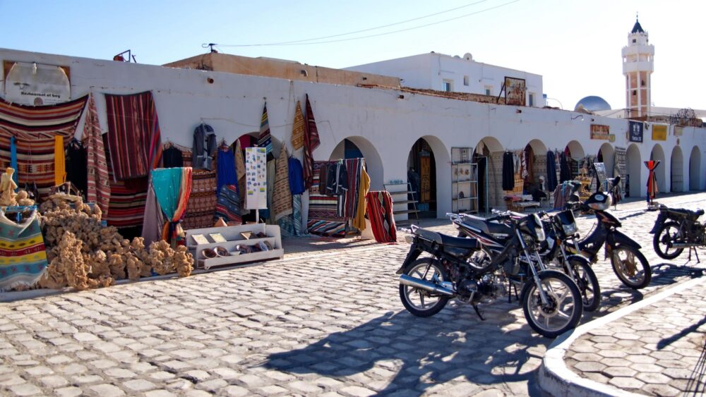 Ville de Douz, Tunisie