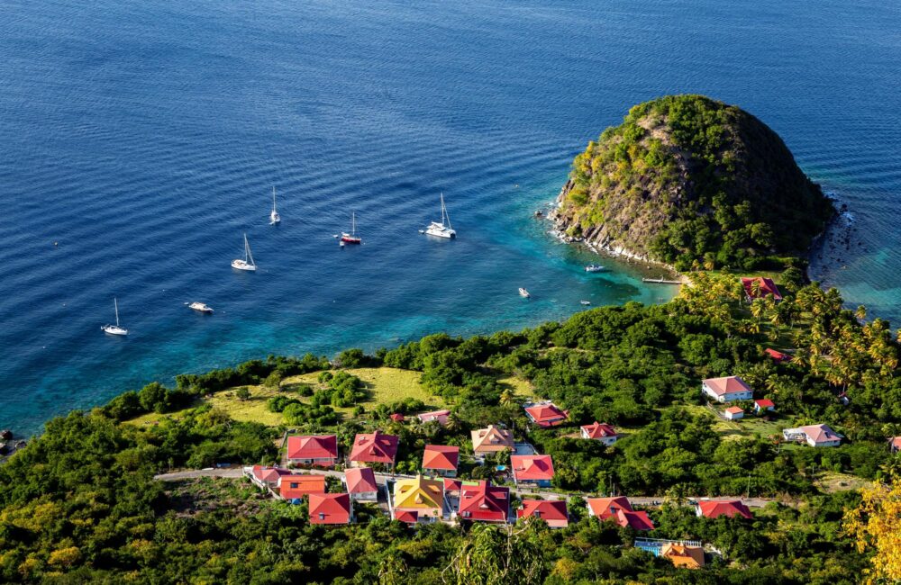 Vue du Morne Chameau, Guadeloupe