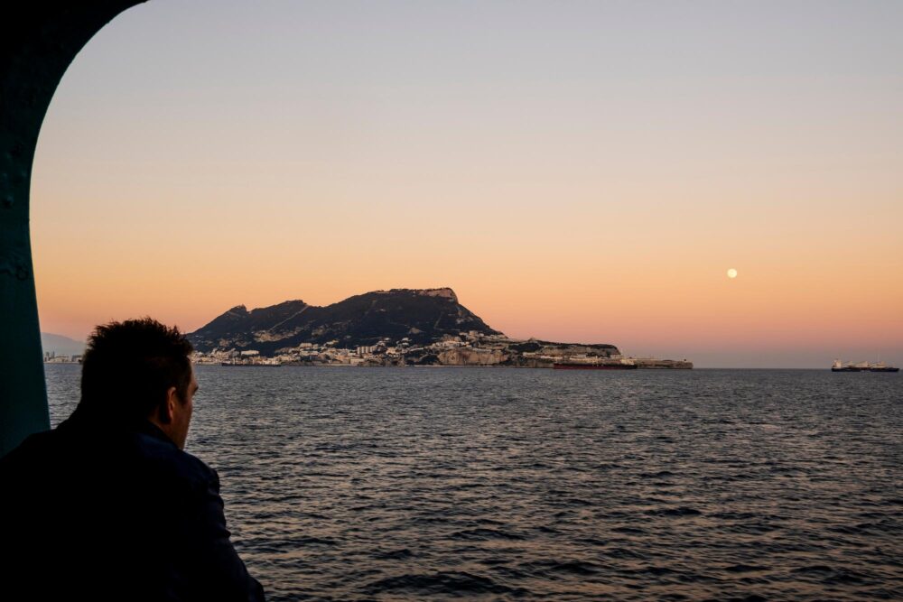 Vue sur Gibraltar