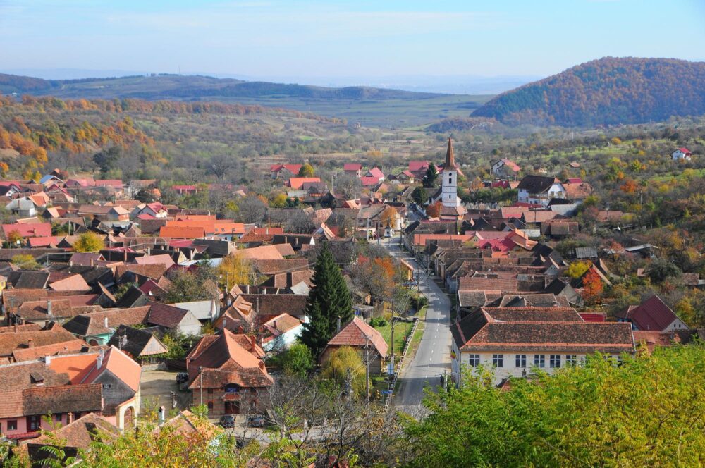 Vue sur Sibiel