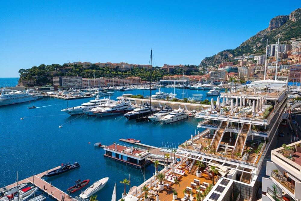 Vue sur le Port Hercule
