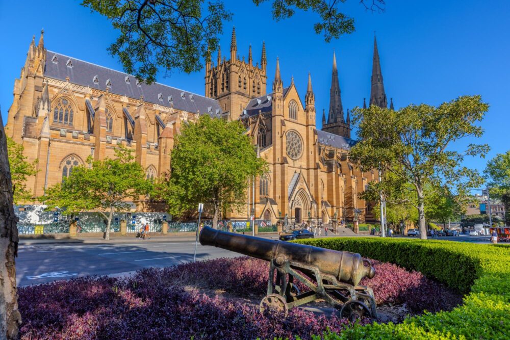 cathédrale Sainte-Marie à Sydney