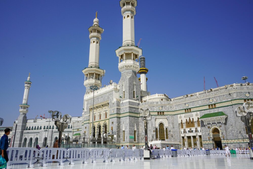 la Grande Mosquée de La Mecque, Arabie saoudite