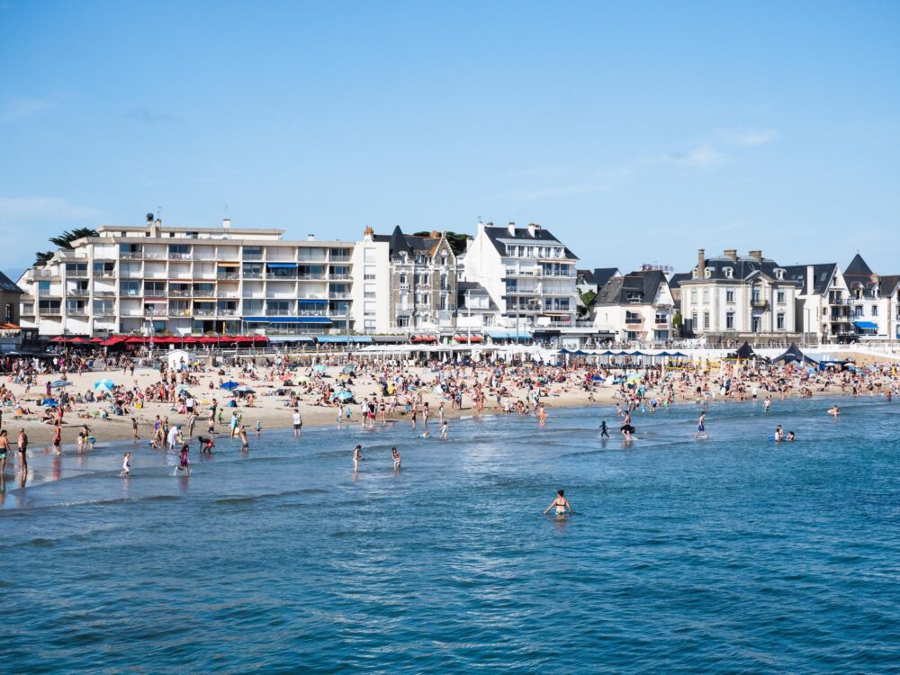 la Grande Plage à Quiberon