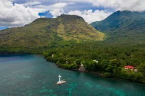sunken cemetery Camiguin