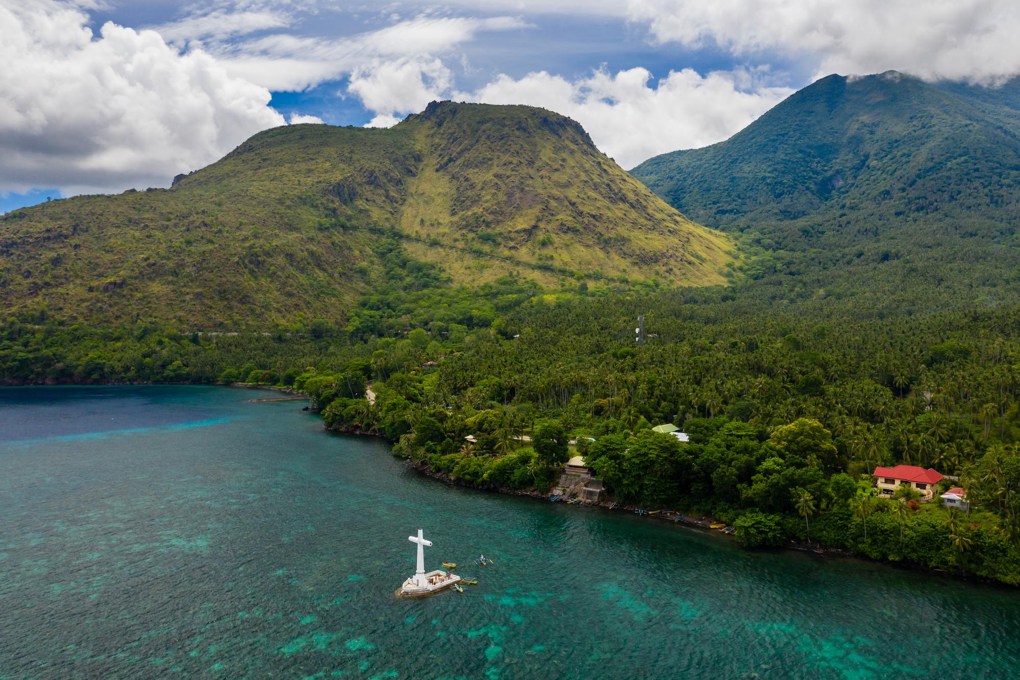 sunken cemetery Camiguin