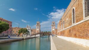 Arsenal de Venise en Italie