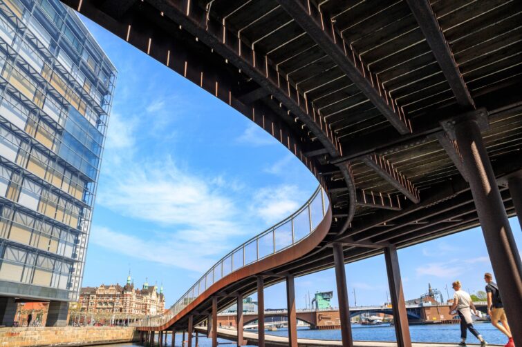 Balade sur les quais de Vesterbro à Copenhague