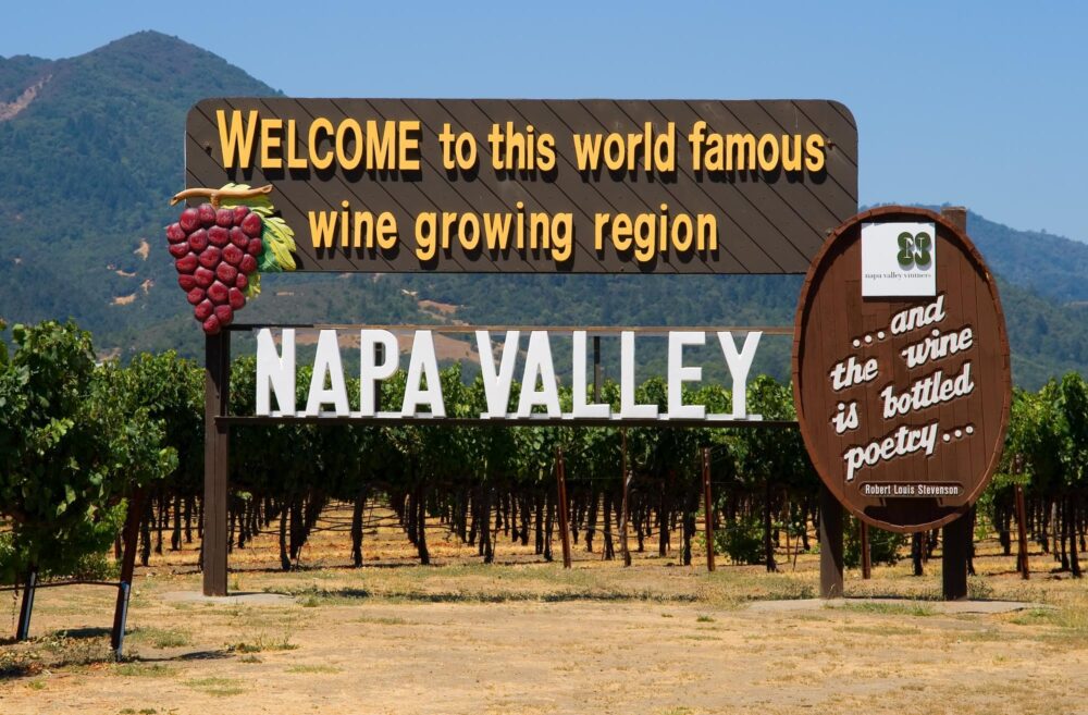 Bienvenue sur la route des vins de la Napa Valley aux États-Unis