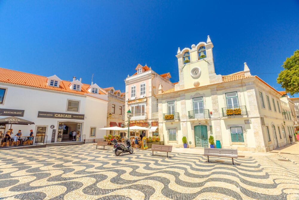 Centre historique de Cascais au Portugal