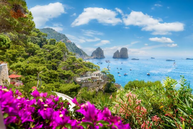 Île de Capri en Italie