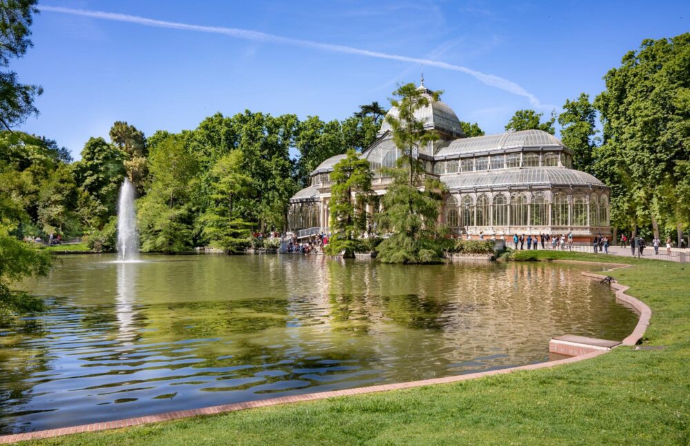 Jardin du Palácio de Cristal à Porto, Portugal