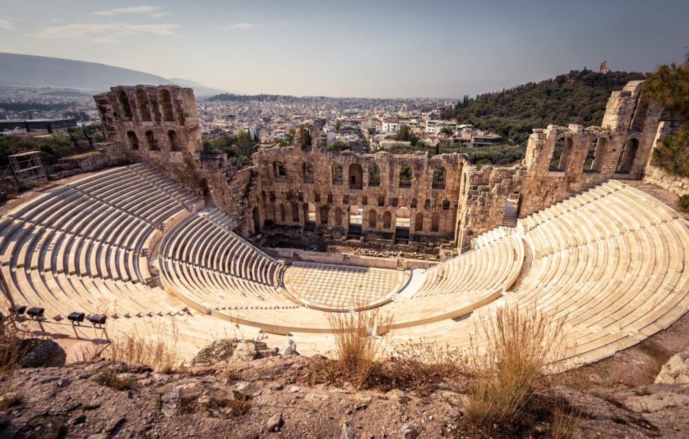 L'Odéon d’Hérode Atticus à Athènes en Grèce