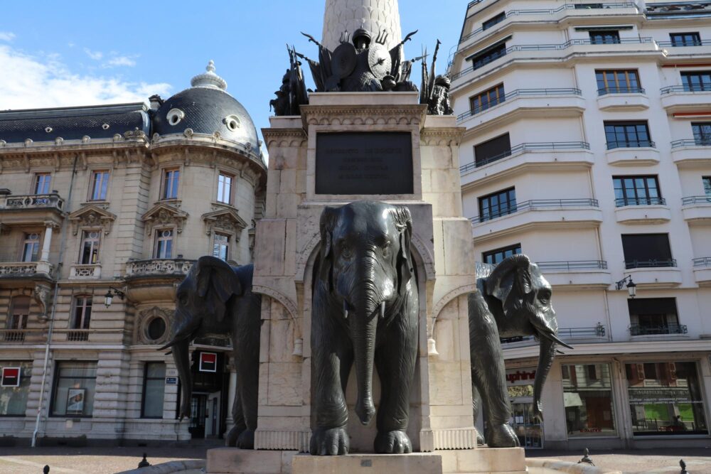 La Fontaine des Éléphants, Chambéry