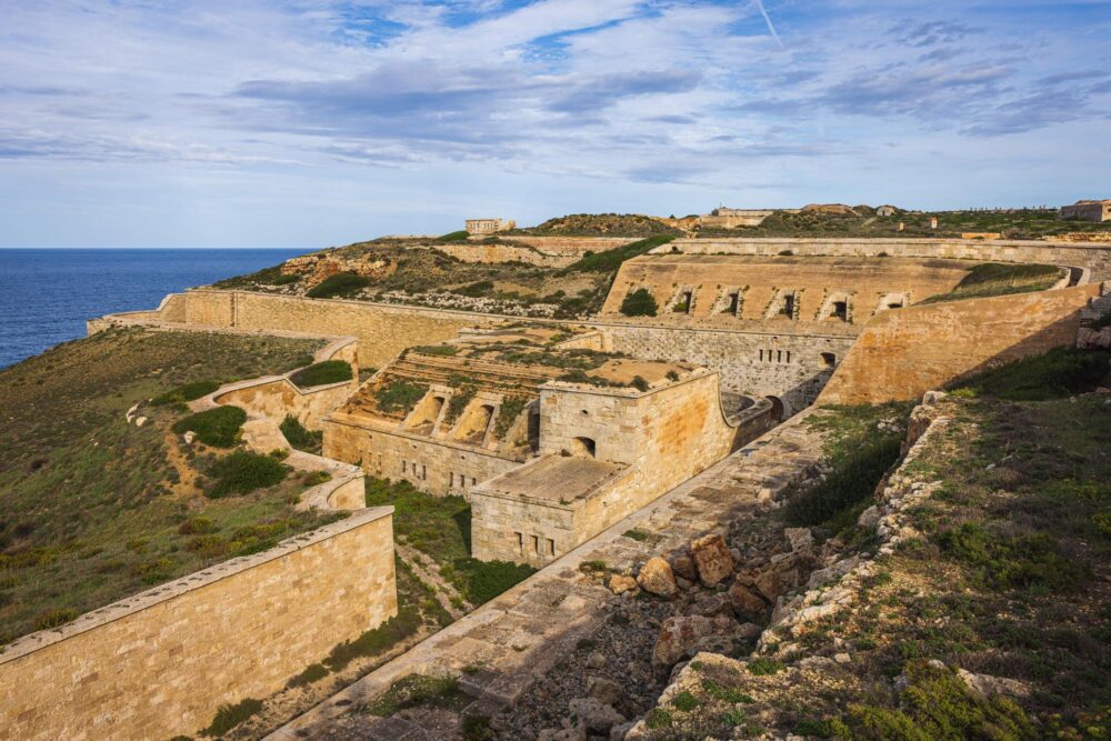 La Mola à Mahón, Minorque