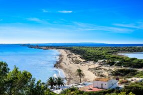 La plage d'Es Cavallet