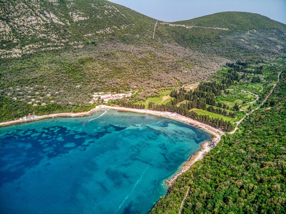 La presqu’île de Valdanos près d'Ulcinj, Monténégro