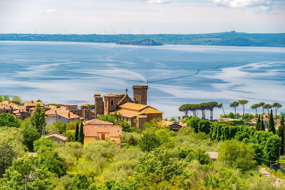 Lac de Bolsena, Italie