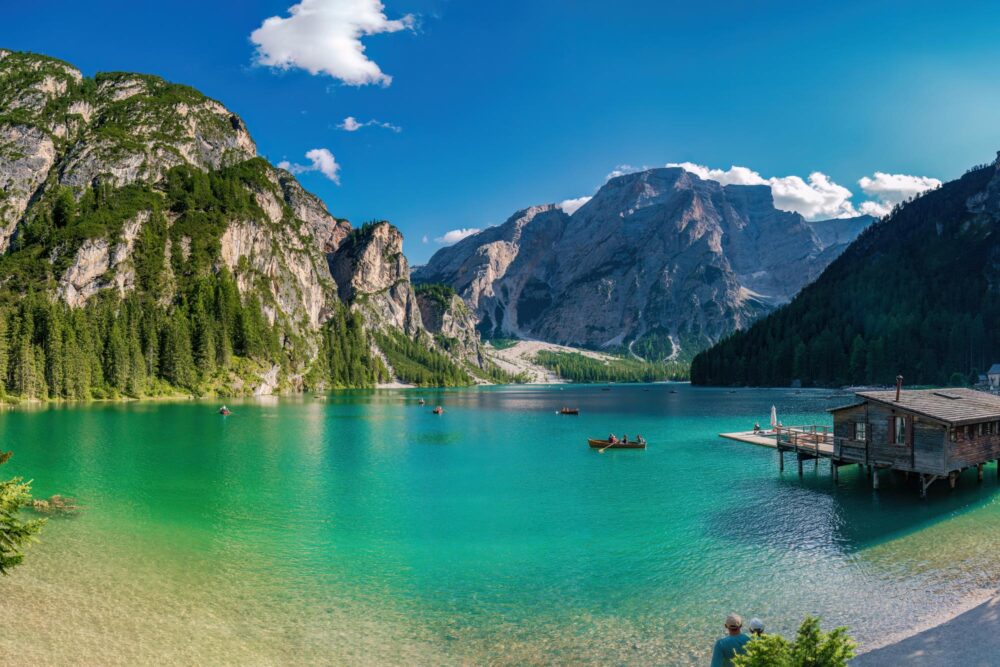 Lac de Braies, Italie
