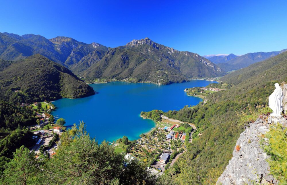 Lac de Ledro, Italie