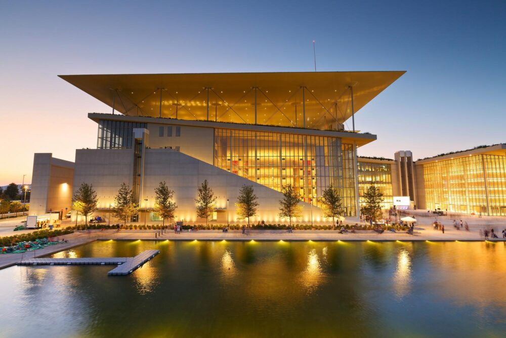 Le Centre Culturel Stavros Niarchos à Athènes en Grèce