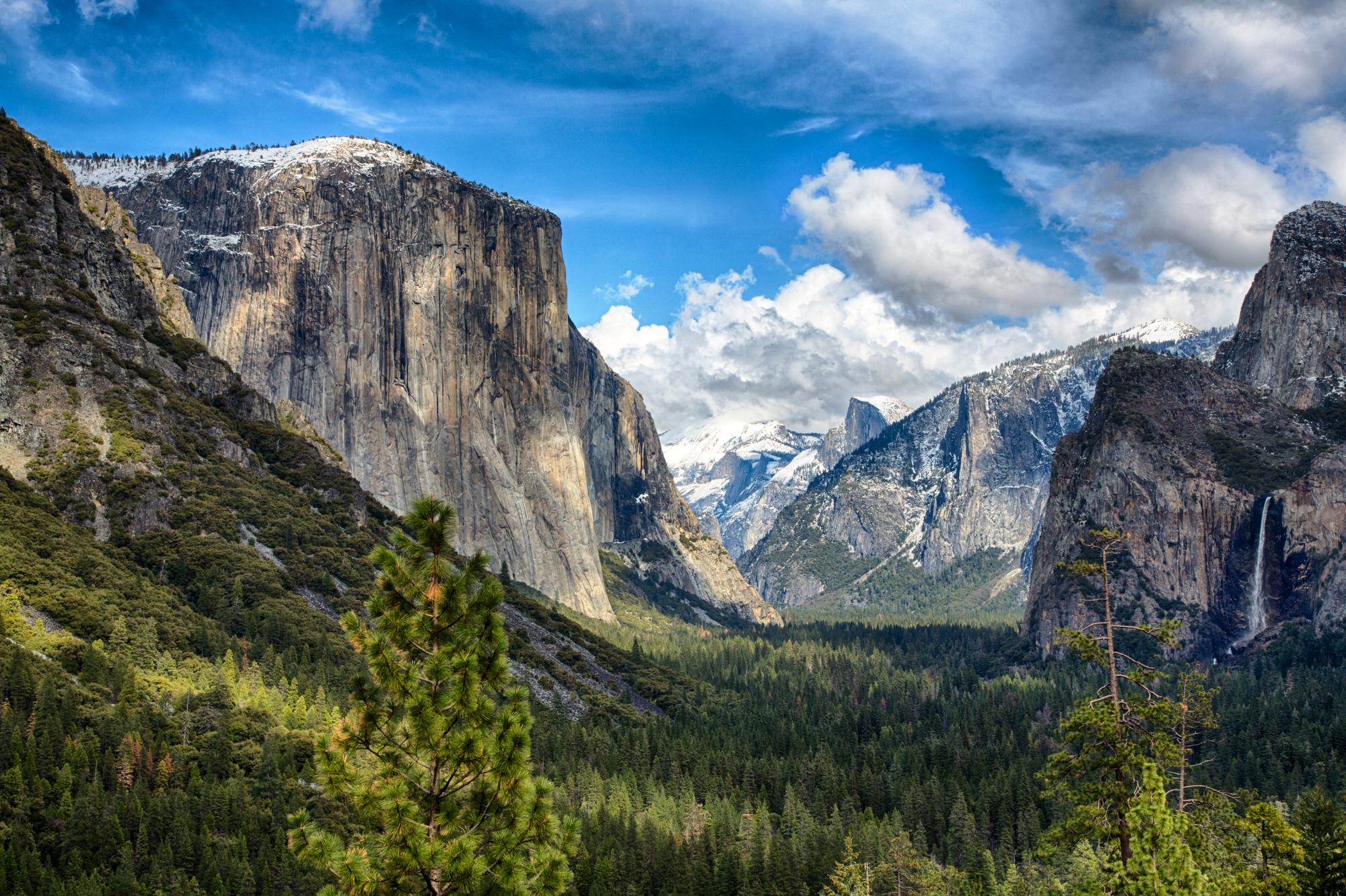 Le Parc national de Yosemite, États-Unis