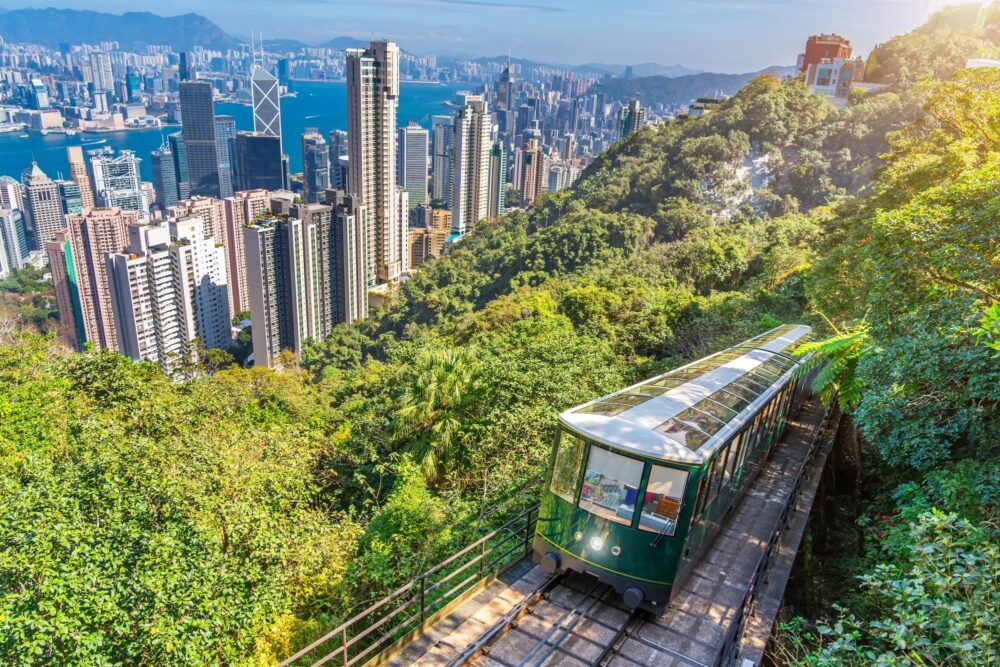 Le Peak Tram, Hong Kong